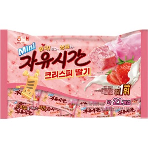 해태 자유시간-미니-크리스피딸기250g ★시즌상품★