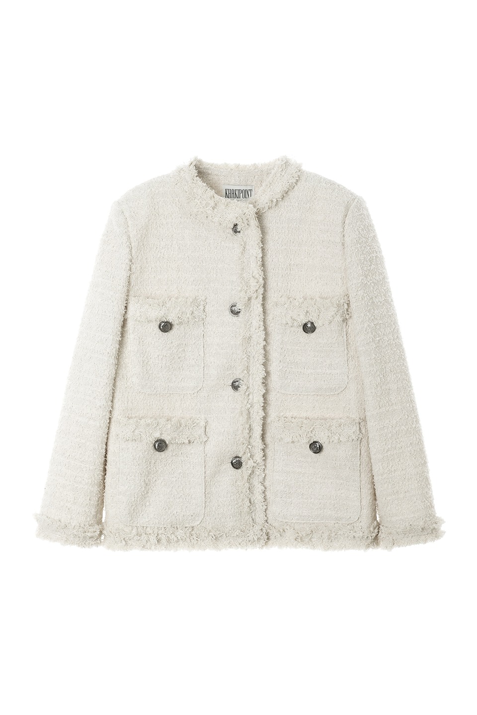 ★KHAKIPOINT★ Antique Tweed Jacket ivory P00000SL 6a130f95309059e9908a01372e72a3