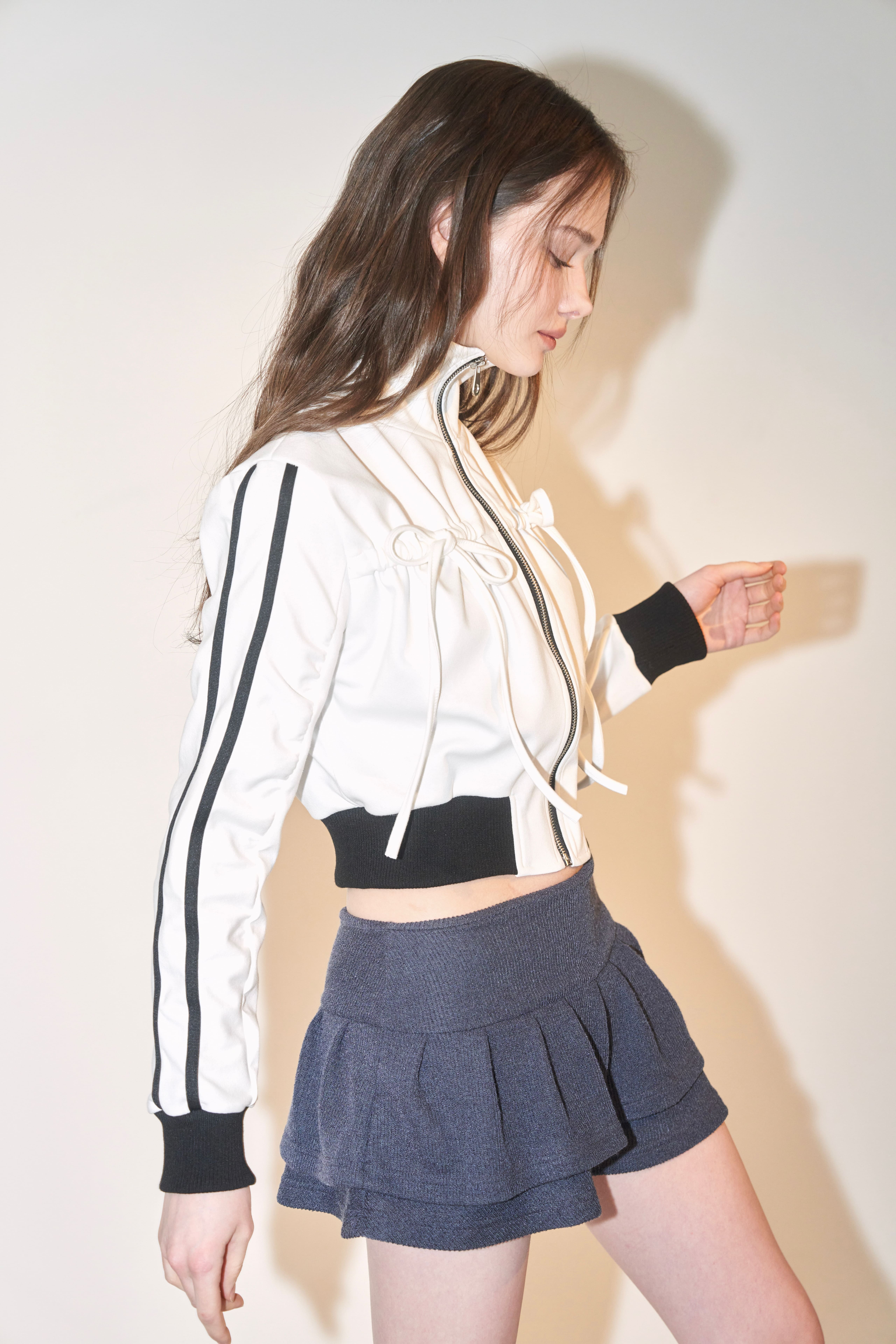 送料/関税込 ●KHAKIPOINT● Tuck Skirt Pants 4th re-order) Tuck Skirt Pants - KHAKIPOINT