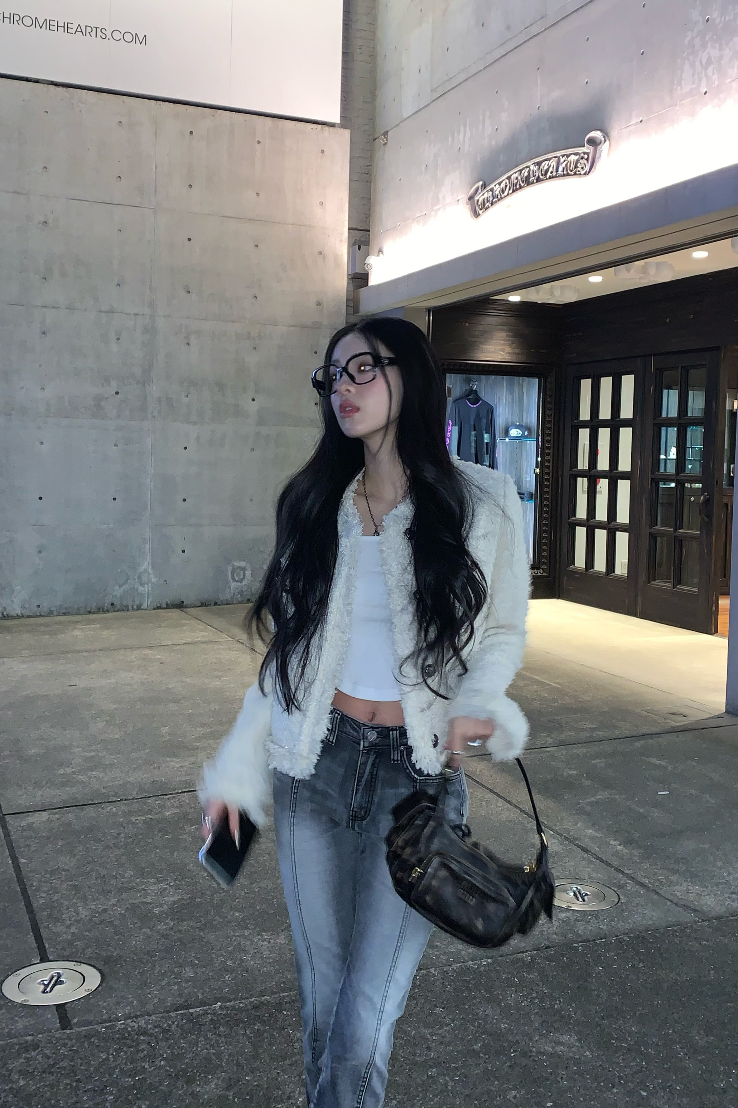 Antique Crop Tweed Jacket - KHAKIPOINT