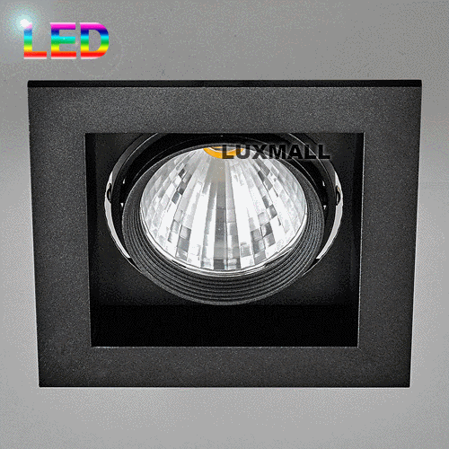LED COB 30W 멀티와샤 1구 매입 화이트,블랙 (120x120)