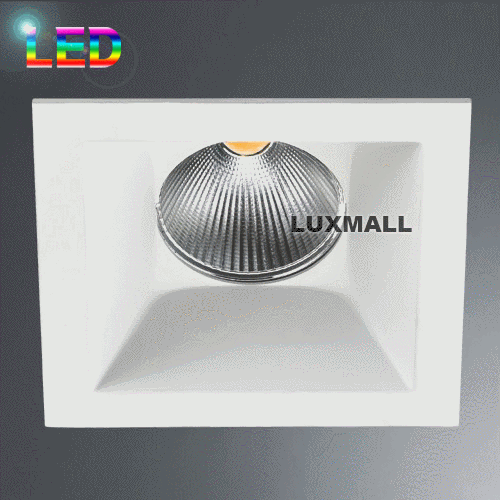 LED COB 15W 딥 사각 매입등 월워셔용,직다운용 (75x75)