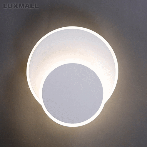 LED 12W 더블 회전 벽등 원형,사각(화이트,블랙)
