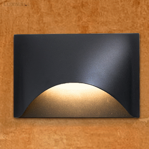 LED 9W 포키 벽등 백색,흑색 (실내/외부 겸용).
