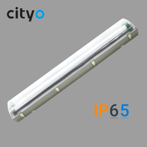 국산 씨티 LED 방습등 램프형 46W 방습 방진 IP65 전구색 주광색 램프 포함