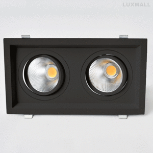 LED 30W,40W,60W 보나 2구 매입등 화이트,블랙 (235x120).