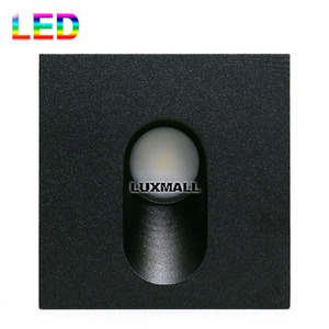 LED 3W 계단매입 ODL036 블랙 63파이