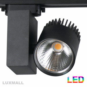 LED COB 30W,40W 사크 스포트 레일형 화이트,블랙