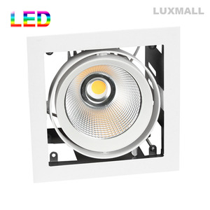 LED COB 30W 스티니 1구 매입등 대 화이트(160x160)