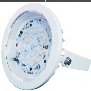 LED 50W 원형 렌즈형 노출 투광등 화이트,블랙