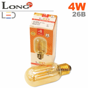(코스모스) LONG LED 에디슨전구 4W 미니형 T45 26베이스
