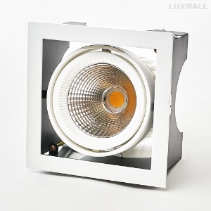 LED COB 30W 버디 멀티 1구 매입등 화이트 (135x135)