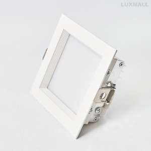 LED 8W 로브 사각 매입 백색 (100x100).