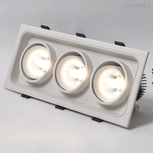 LED 30W,60W 모엘 3구 매입등 화이트,블랙 (280x100).