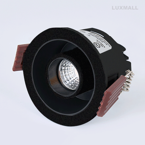 LED COB 5W 사로 원형 매입등 화이트,블랙 55파이.