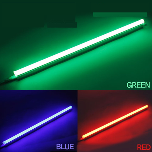 LED T5 컬러 간접조명 적색 청색 녹색 슬림 간접등 형광등 플리커프리
