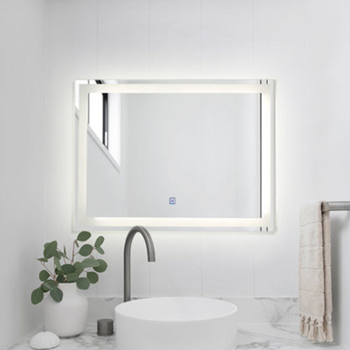 LED 36W 스폰 라인 거울 벽등 사각,원형 (삼색변환)