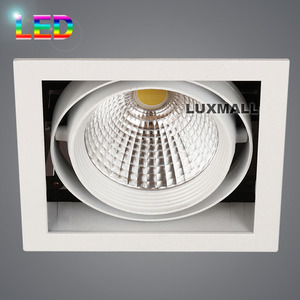 LED COB 30W,50W 27-1 사각 1구 매입등 백색(165x165)