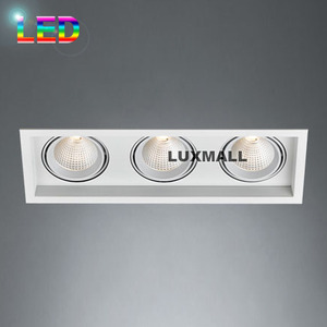LED 60W 멀티 루비 3등 매입등 중 화이트(430x140)