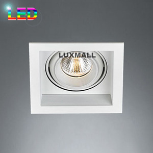 LED 10W 멀티 루비 1등 매입등 소 화이트(120x120)