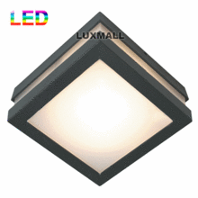 LED 4W 방수 CI 직부 사각 흑색 1호, 2호, 3호