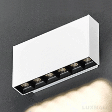 LED 10W 마그너 6구 벽등 155형 화이트,블랙
