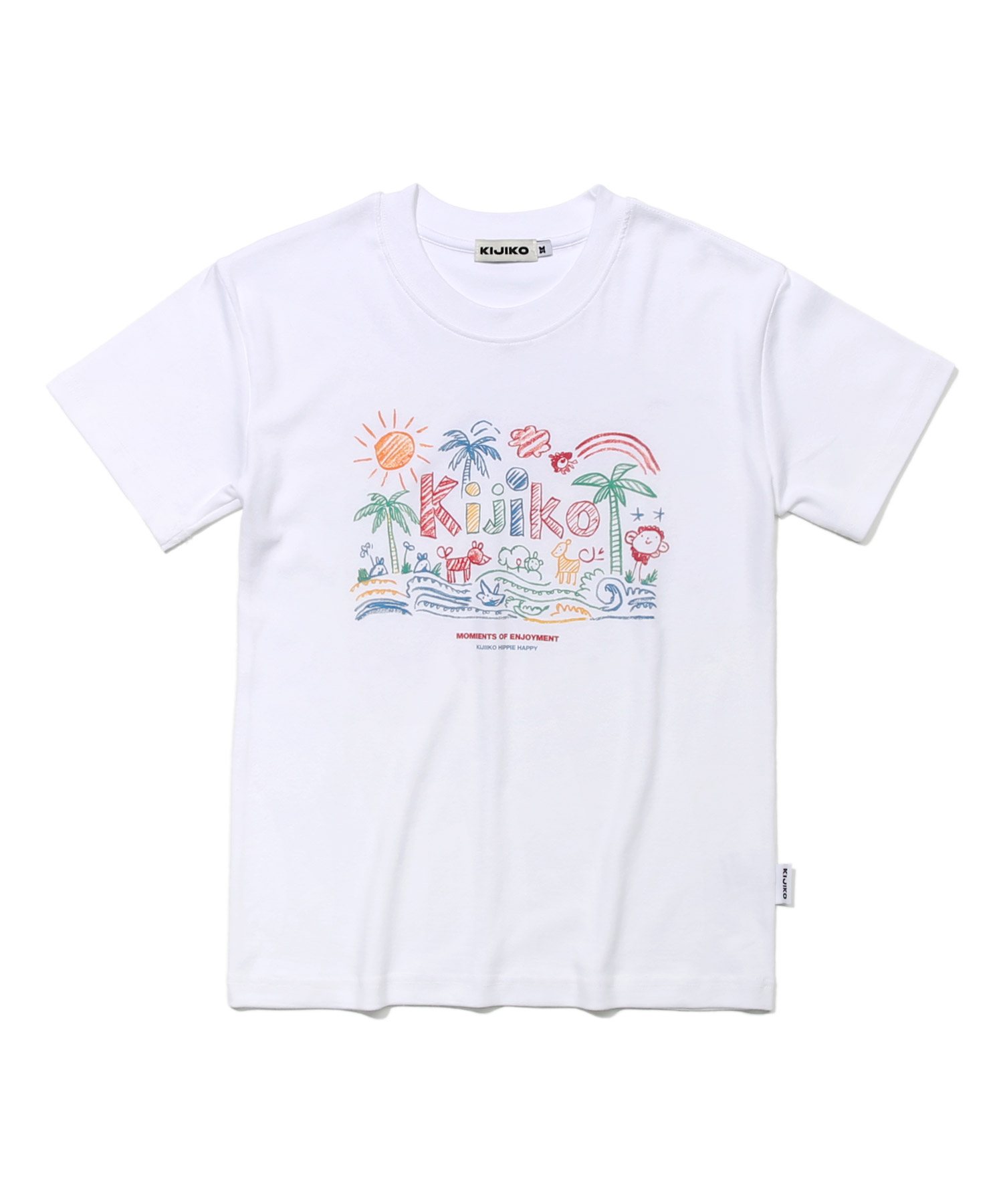 Holiday Crayons Tee White
