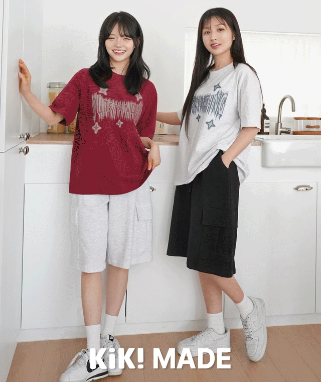 [KIKIMADE] 카고버뮤다트레이닝팬츠-SS