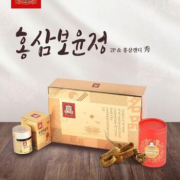 정관장 홍삼보윤정 2p세트 (보윤정100g 2병+홍삼캔디수120g)