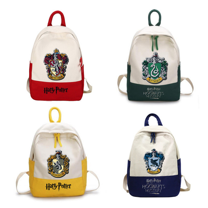 2019 새로운 HarryPotter Harry Potter 주변 청소년 학생 학교 가방 배낭 배낭