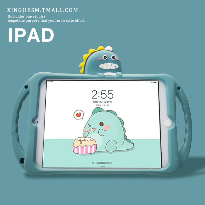 만화 ipad7 보호 커버 air2 / 3 Apple ipad 10.2 인치 태블릿 PC 7 세대 iPad mini mini4 / 5 보호 커버 2018/2019 새로운 iPadPro11