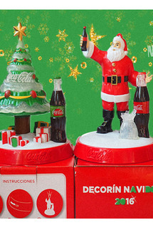 코카콜라 크리스마스 한정판 램프, 코카콜라 램프, 코카콜라 전등, 코카콜라 무드등