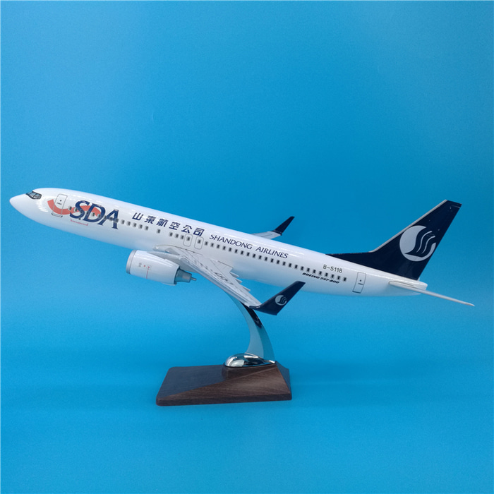 47cm 산둥항공 보잉 B737-800 모형 산행기념물