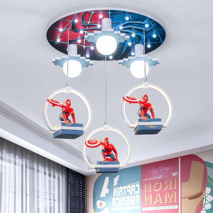 아이방 LED 방등 전등 어린이방 꾸미기 스파이더맨 어벤져스