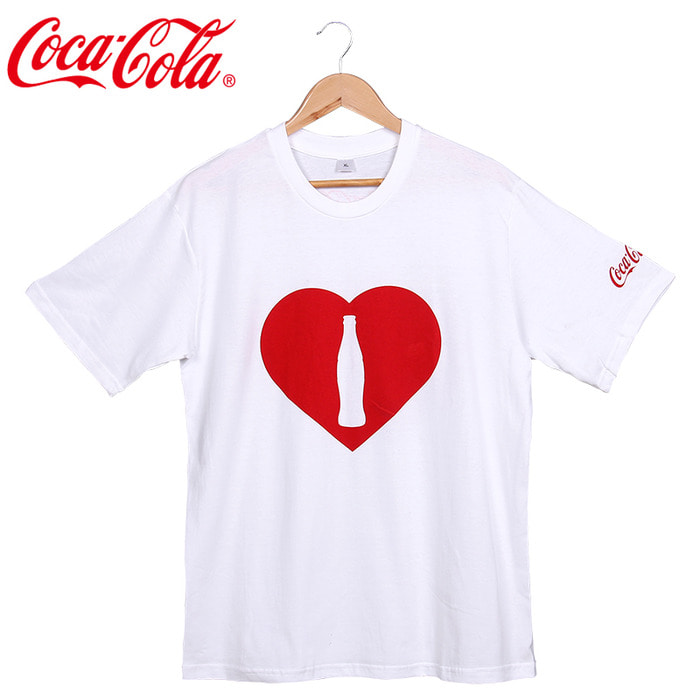 코카콜라 글로벌 앰배서더 기념 티셔츠 반팔 셔츠 성인 / 키덜트 부모-자식 착용 맞춤형