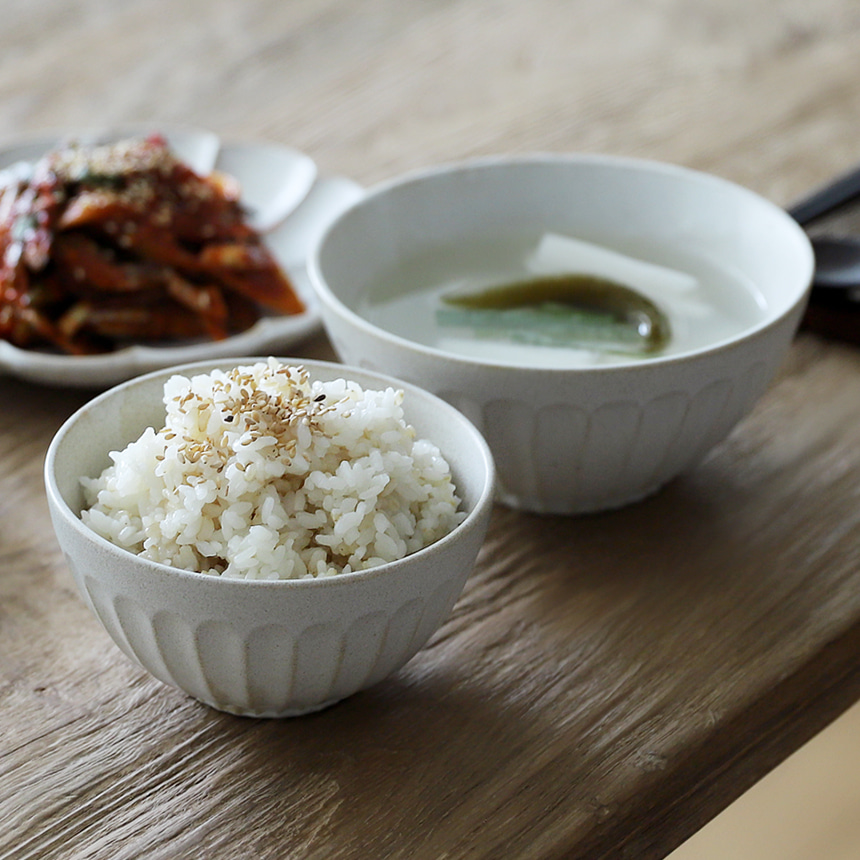 오반자이 시노기 공기대접 세트