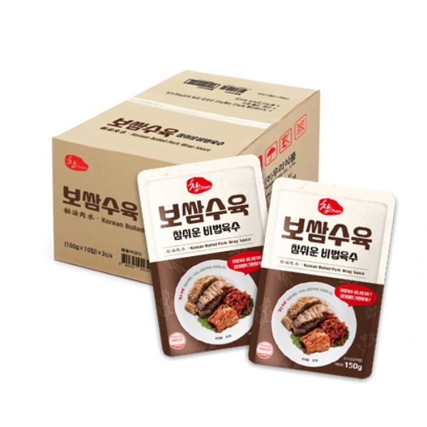 보쌈수육 참쉬운 비법육수150g / 20개(박스)