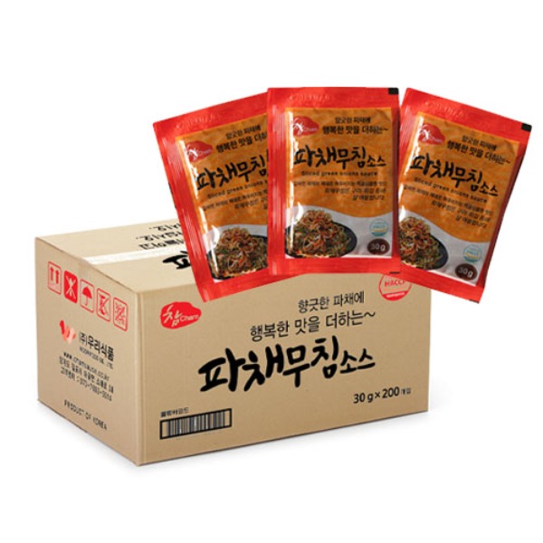 참 파채무침 소스 30g/200개(박스)