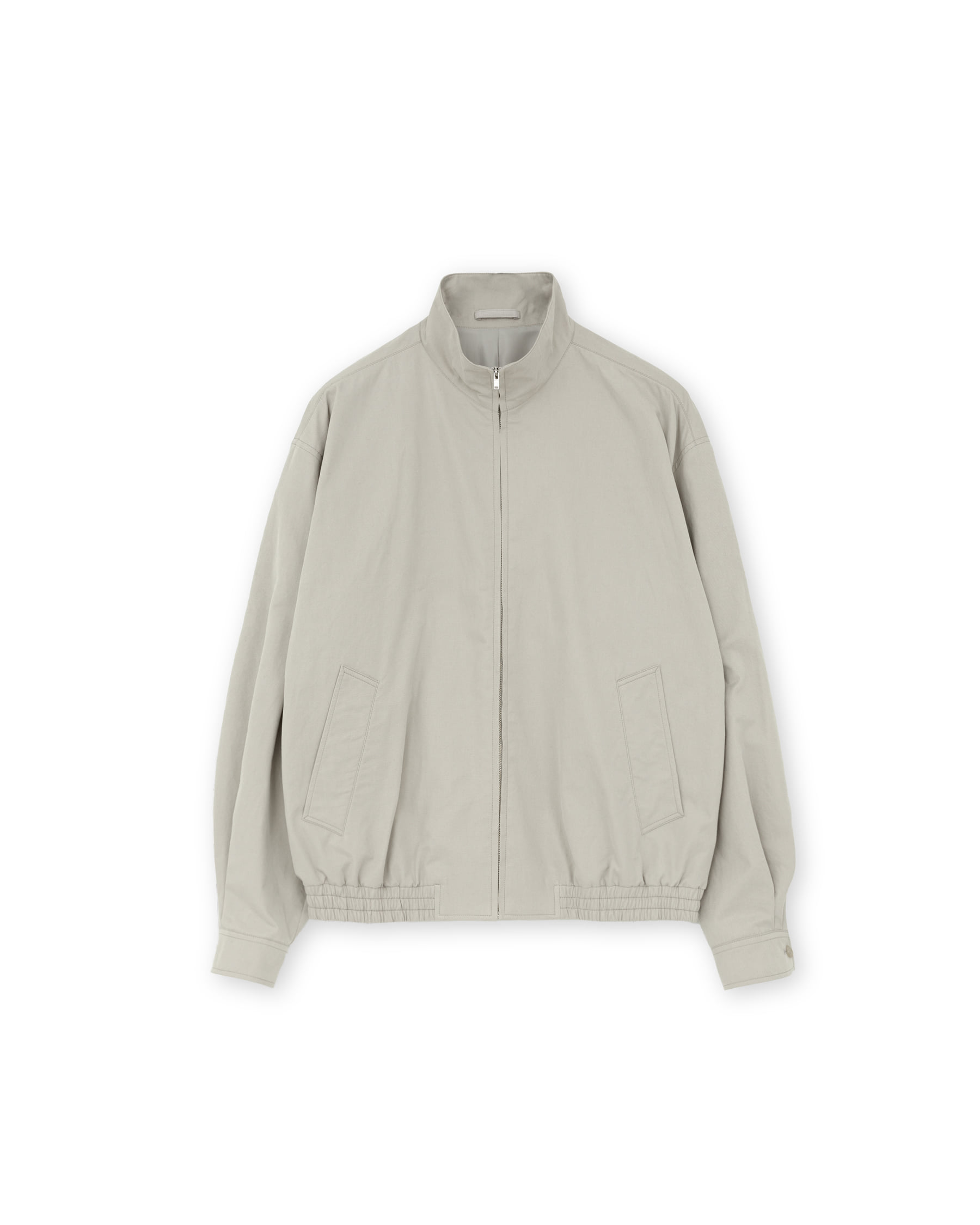 Stand Collar Blouson, Stone