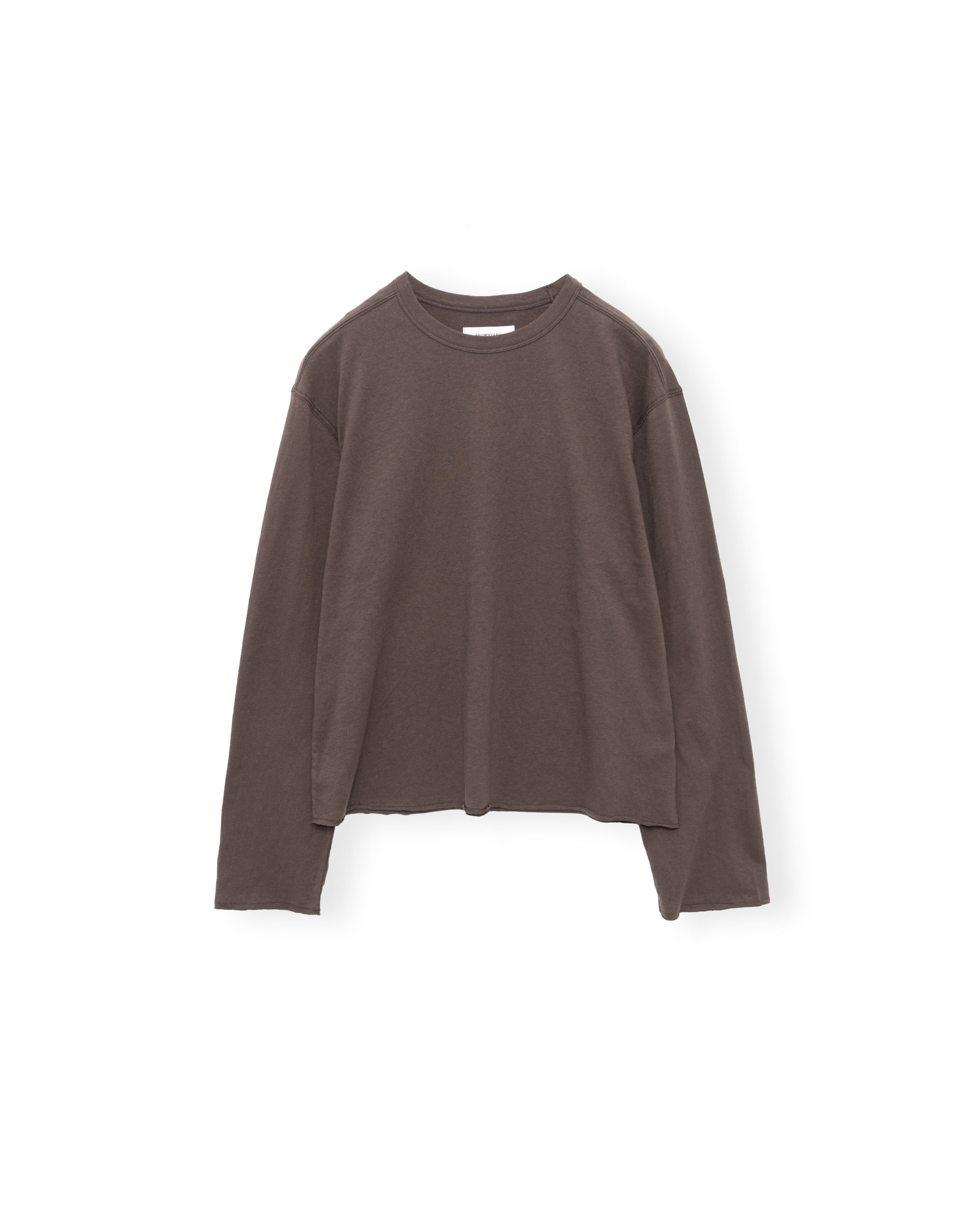 Cut Off Long Sleeve, Brown