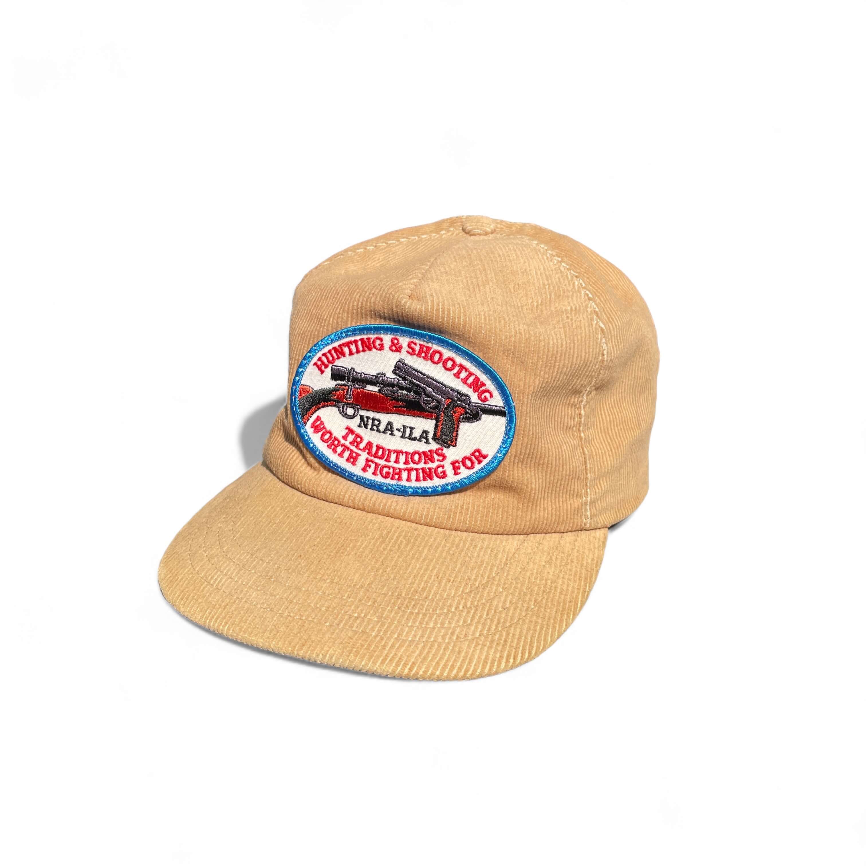 1980&#039;s NRA-ILA Hunting &amp; Shooting Patched Cords Cap