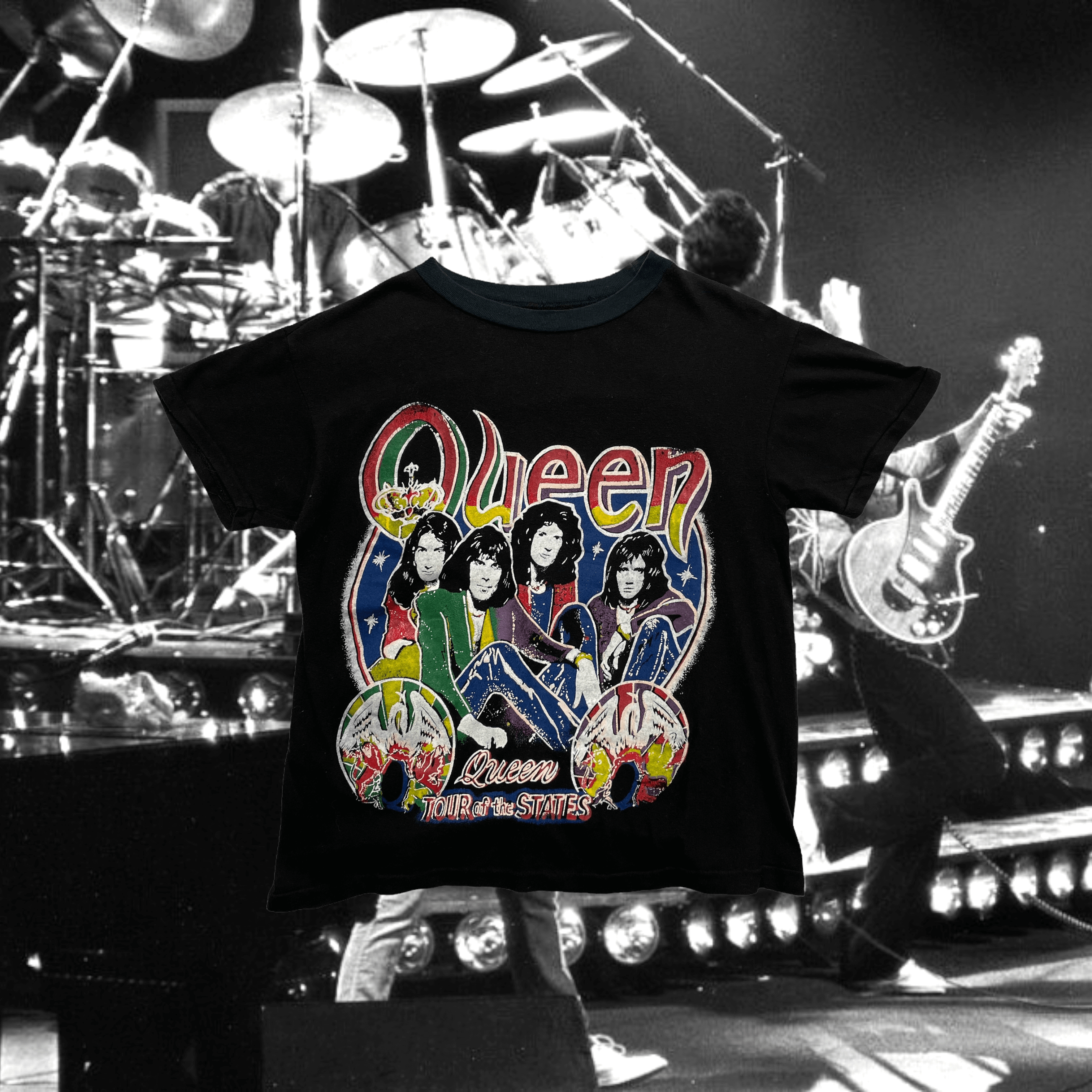 1980s Queen Original Bootleg The Game Tour T-Shirts