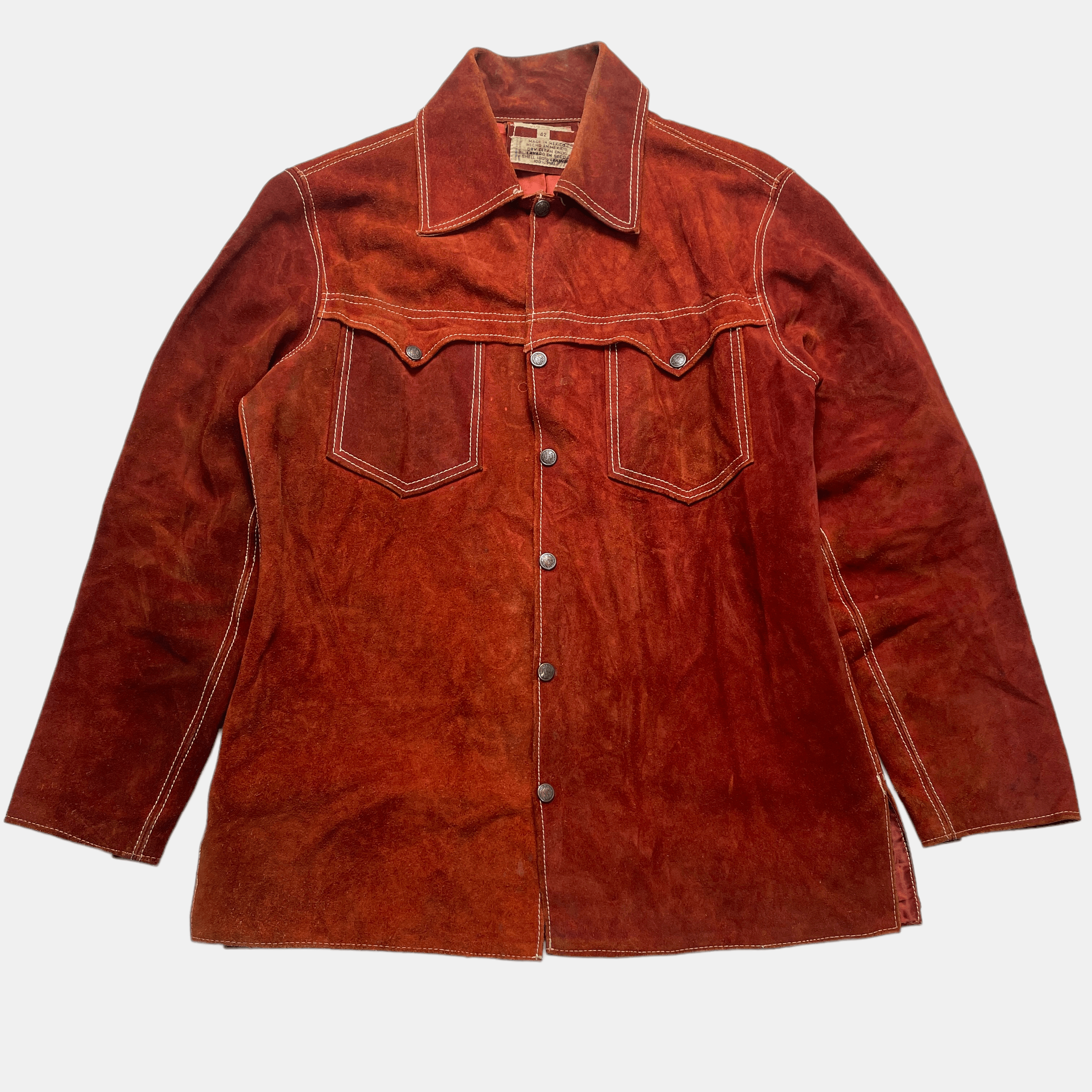 1970s BandC South Western Leather Jacket
