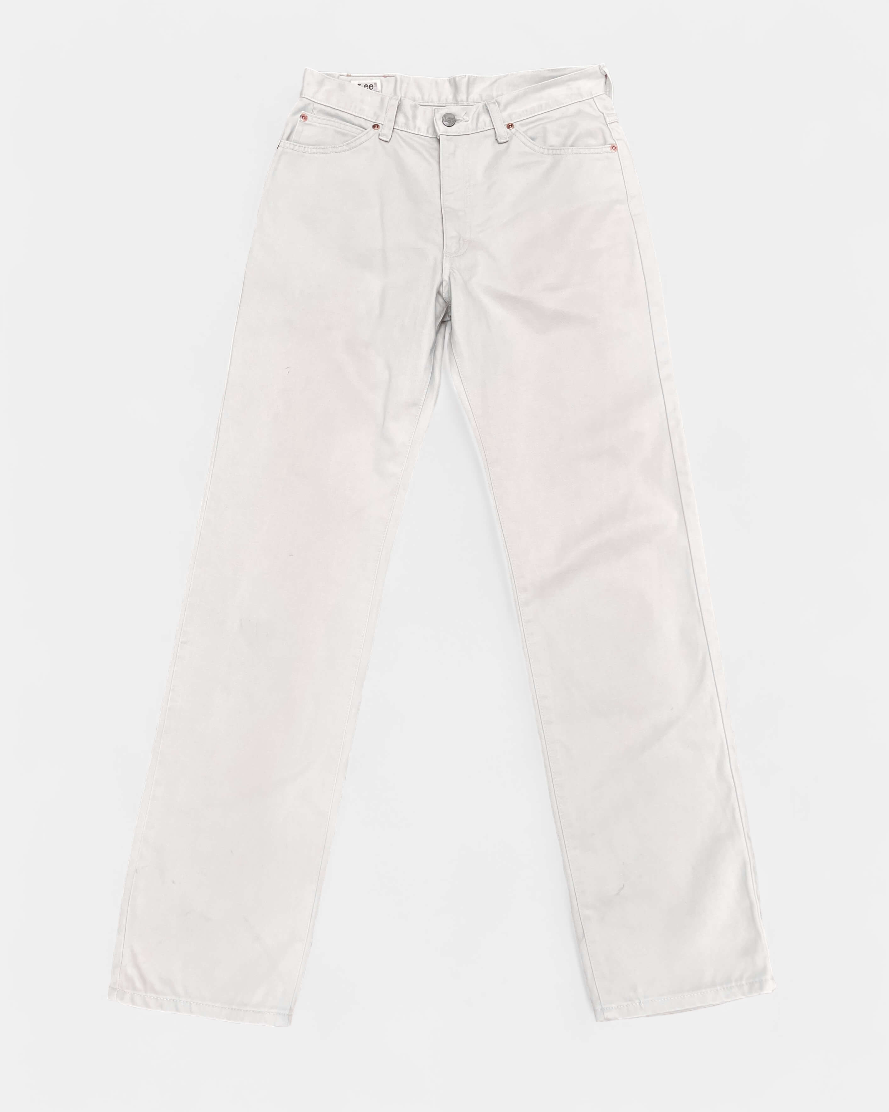 1990&#039;s Lee Westerner Cream Jeans