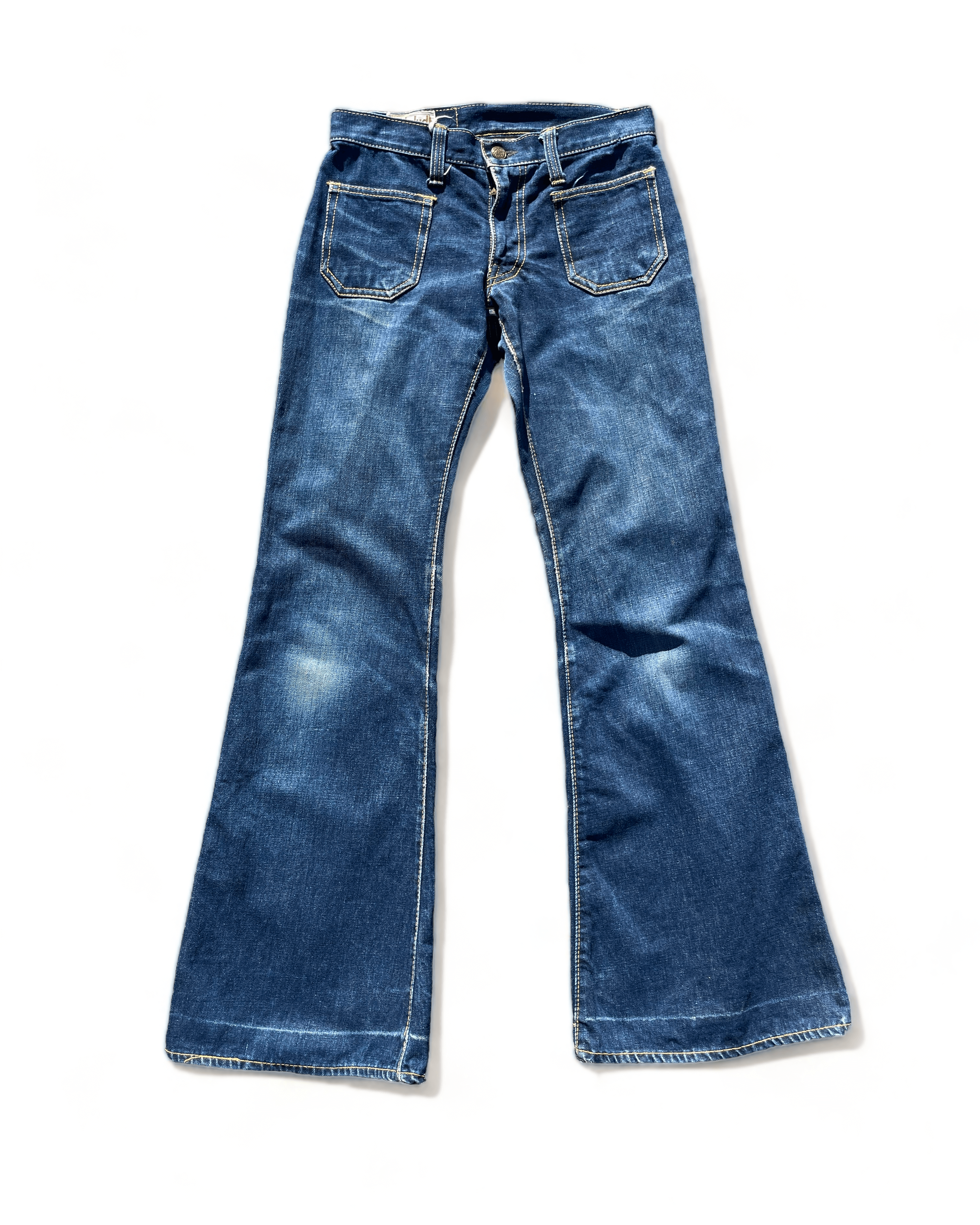 1960&#039;s Calolud Denim Bell-bottom Pants