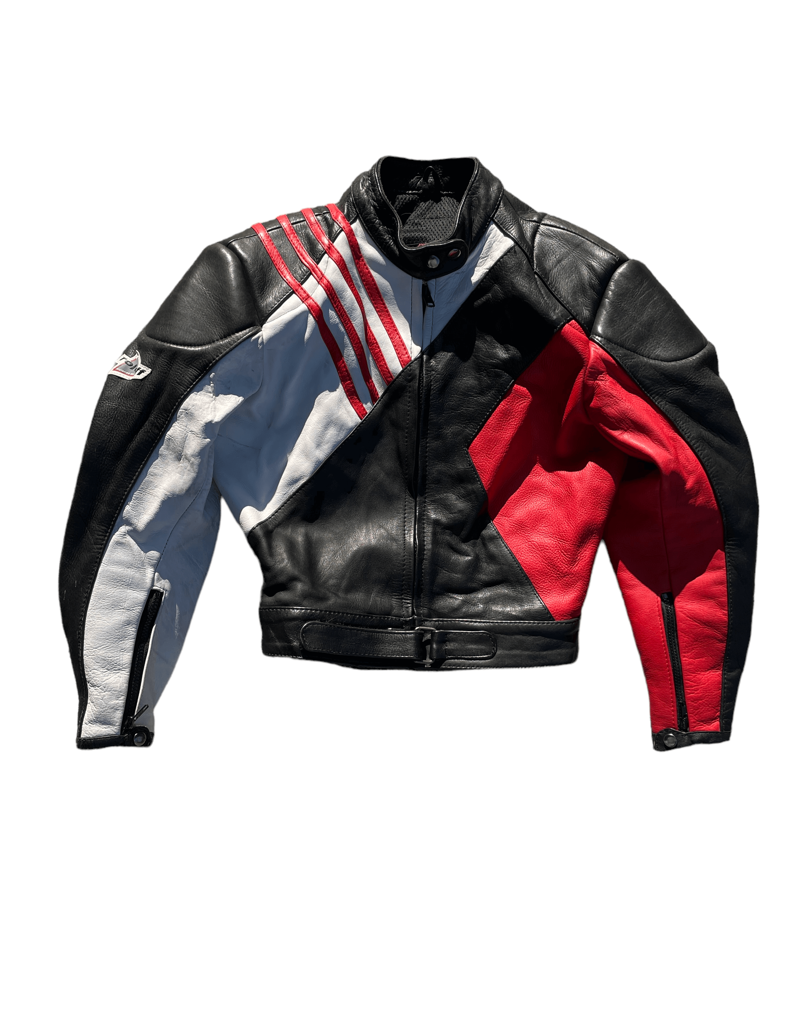 Vintage Motorcycle Racing Leather Jacket