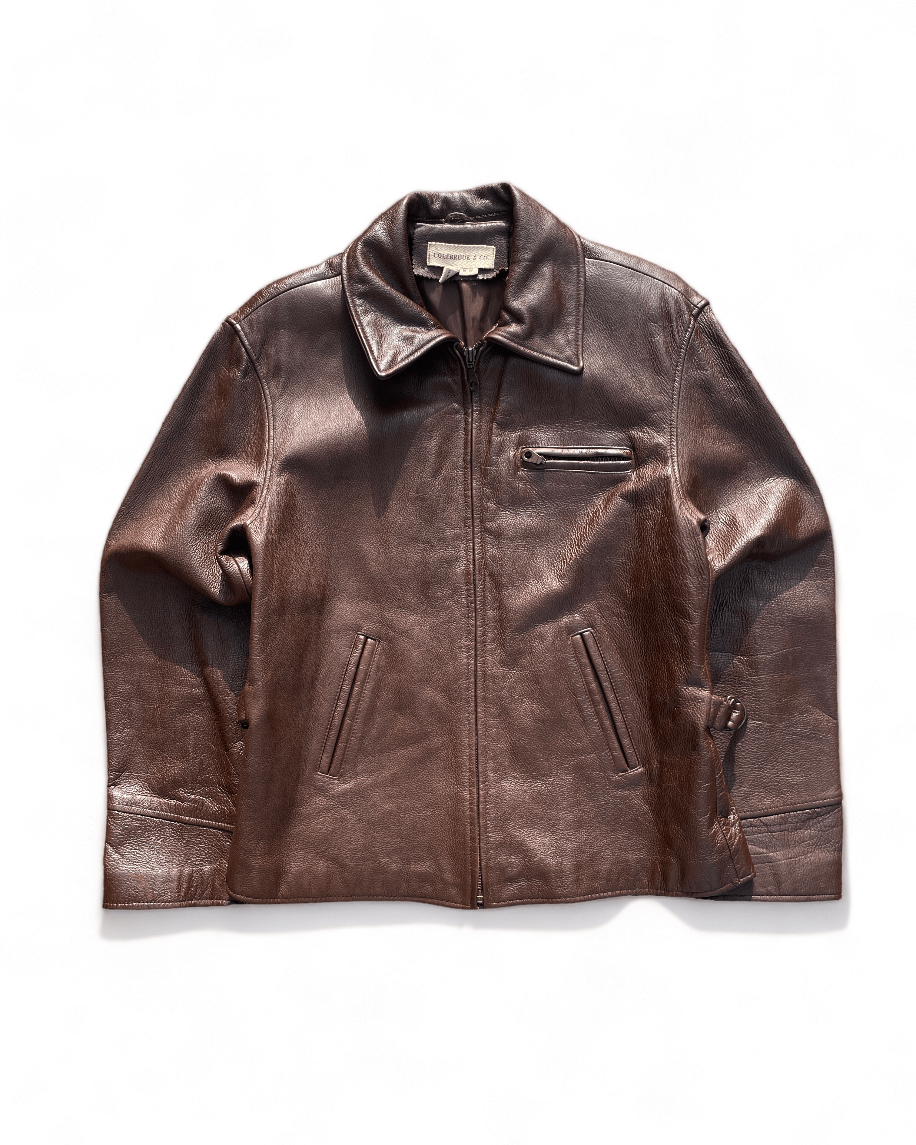 Vintage Colebrook Leather Classic Driving Jacket