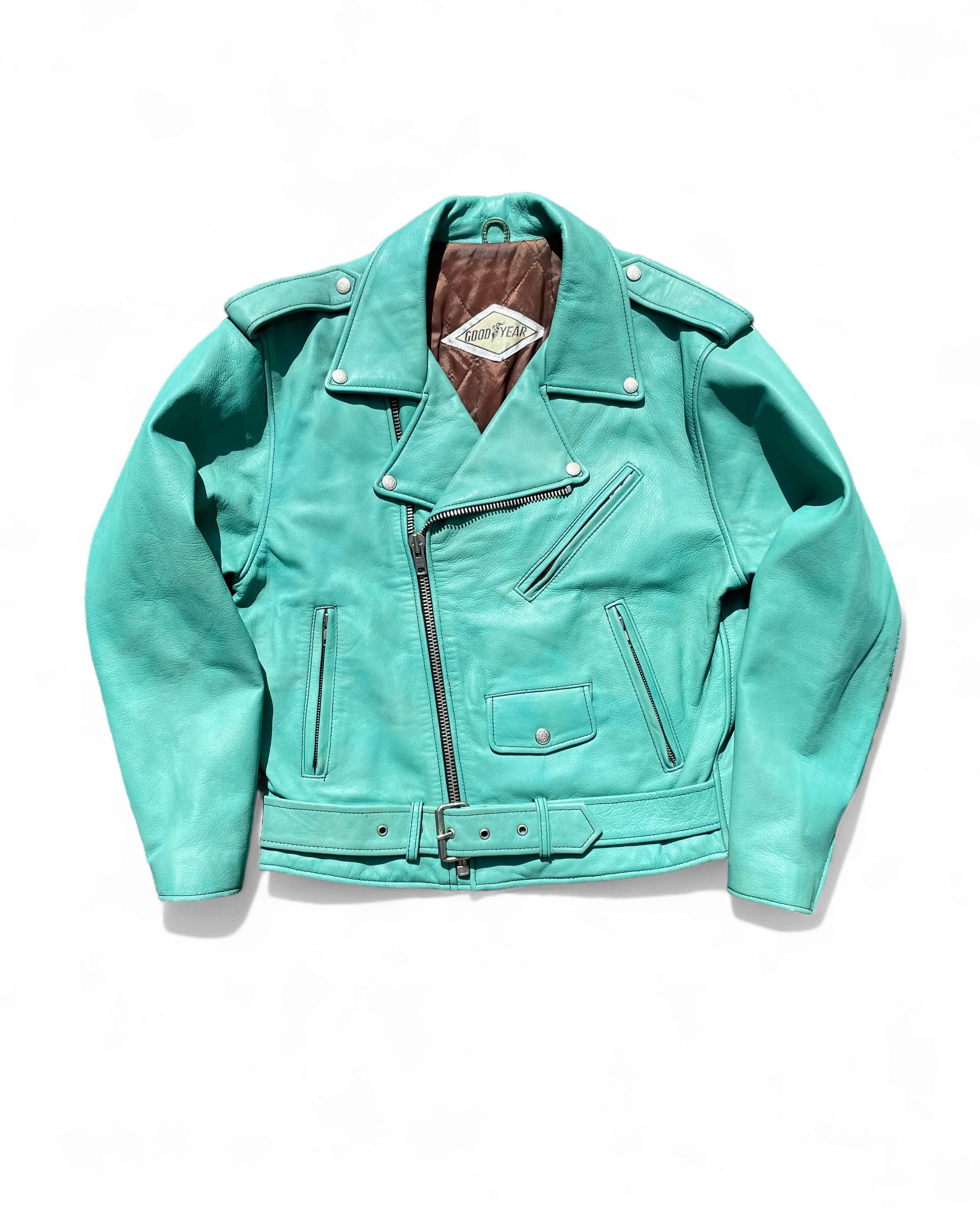 Good Year by Chevignon Mint Motorcycle Jacket