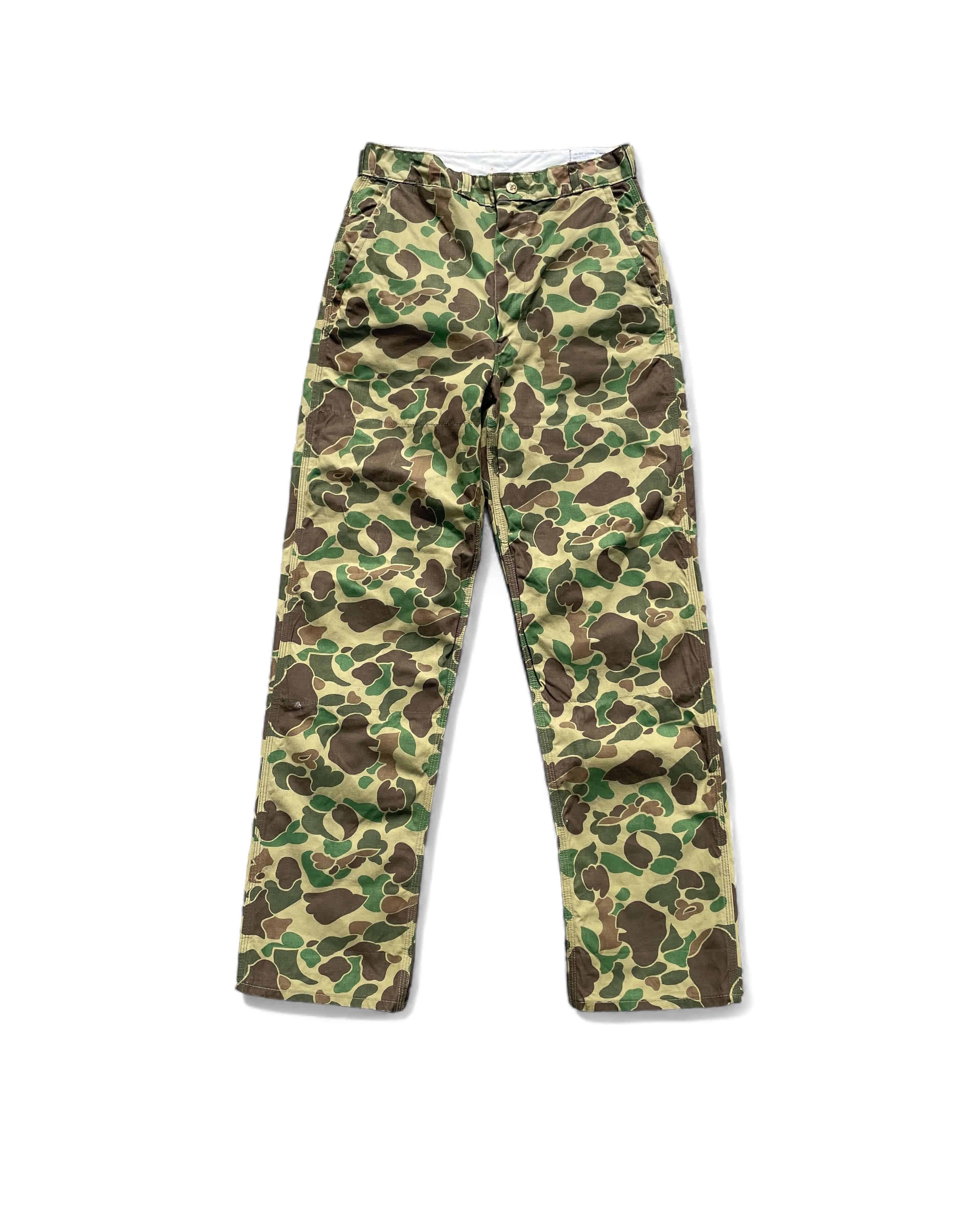 1960&#039;s Black Sheep Brand Duck Hunting Camo Trousers