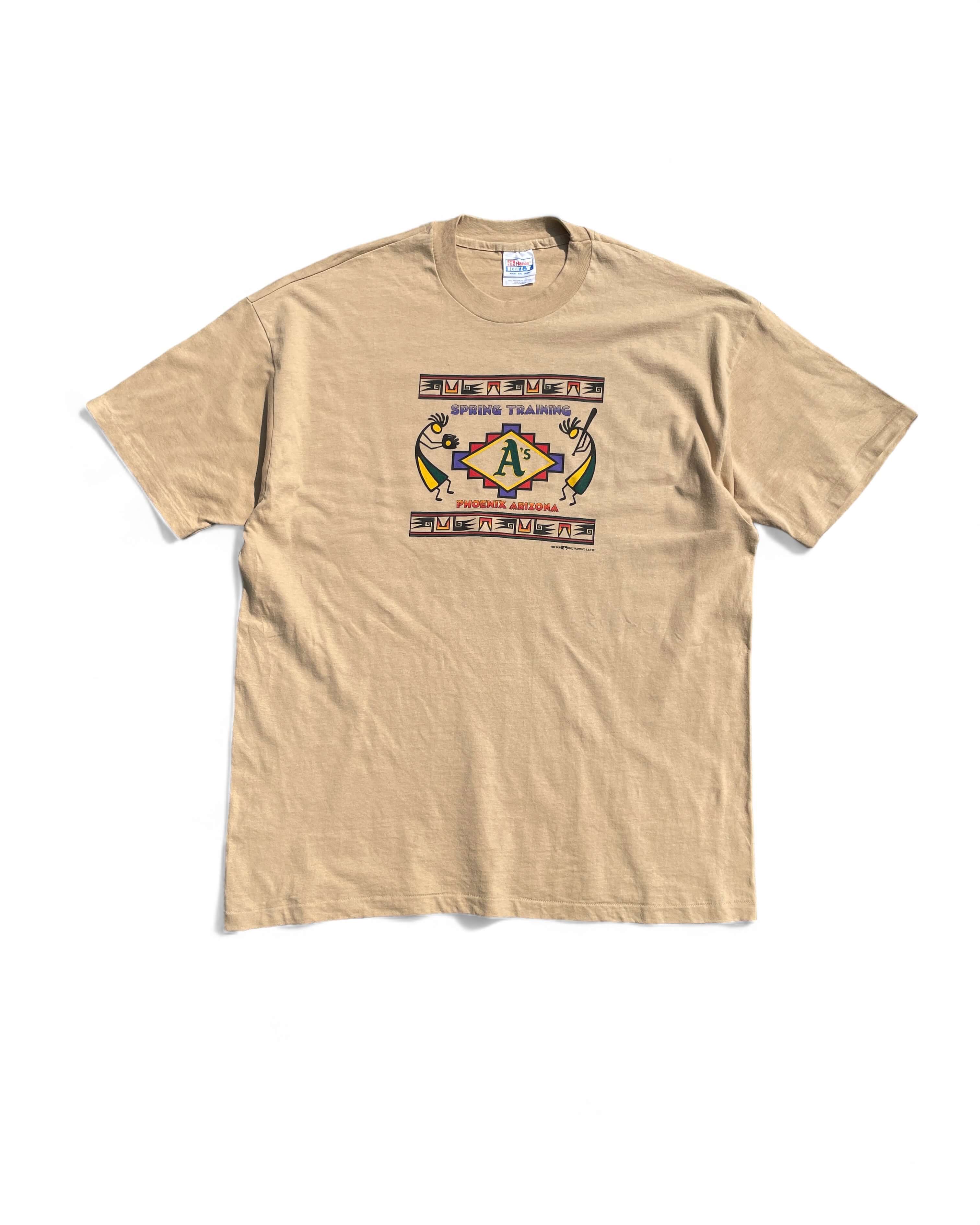 1990&#039;s Mlb A&#039;s Baseball Kokopelli T-shirts